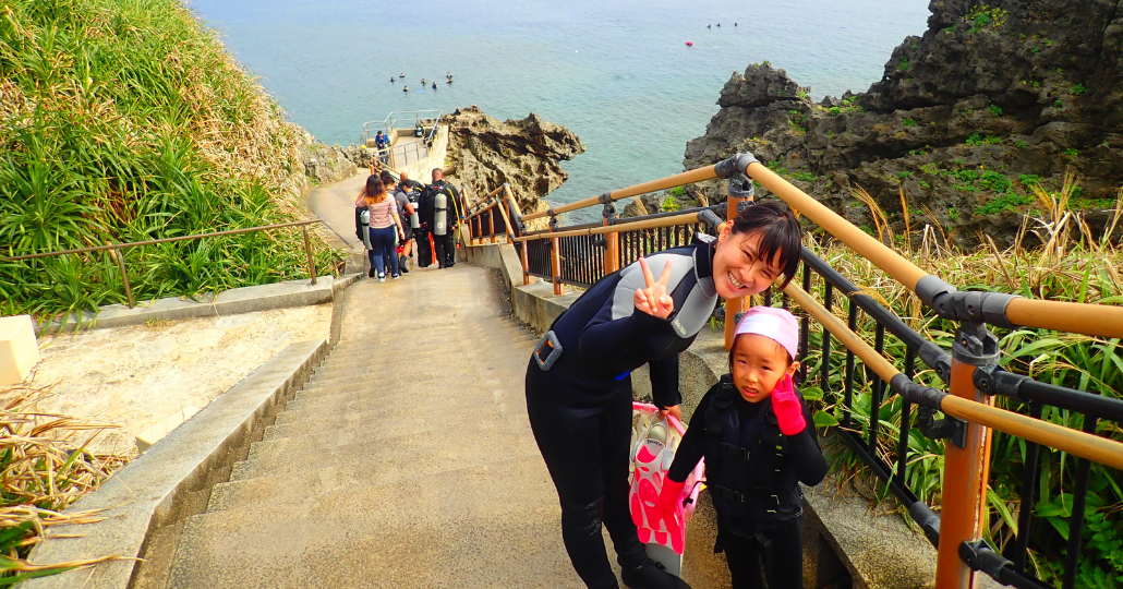 子どものシュノーケルデビュー