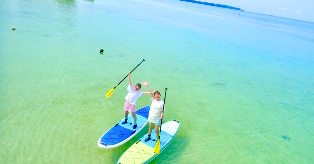 当日予約OKの沖縄SUPコース