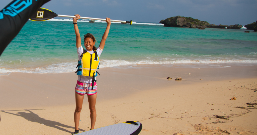 泳げない方におすすめのSUPの遊び方